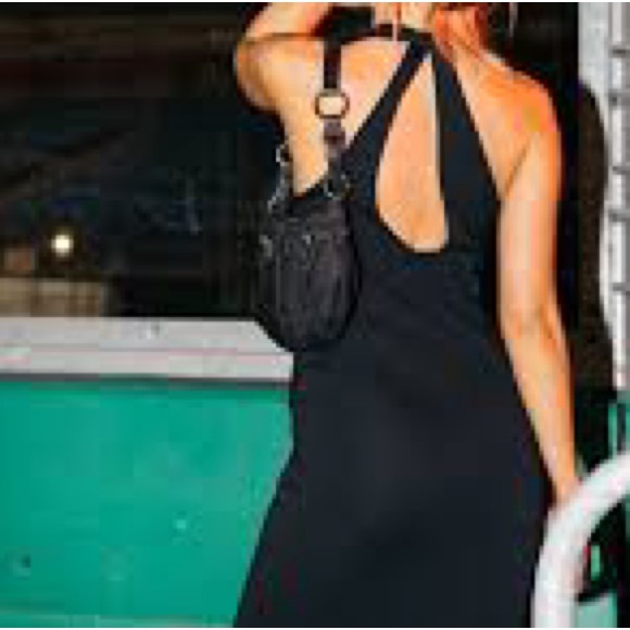 Scanlan Theodore Crepe Knit Turban Twist Gown - Picture 12 of 13